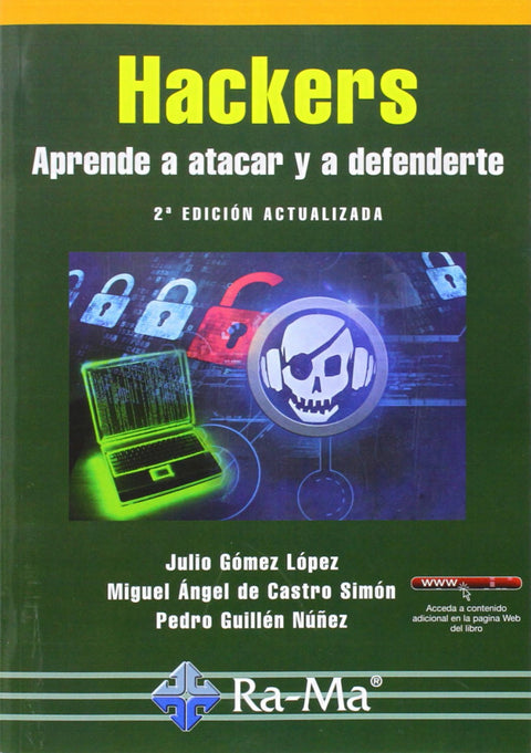  HACKERS (2ª ED.ACT.2014): APRENDE A ATACAR Y DEFENDERTE 