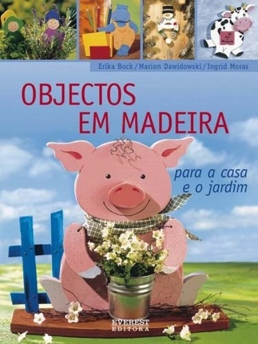  OBJECTOS EM MADERA PARA A CASA E O JARDIM 