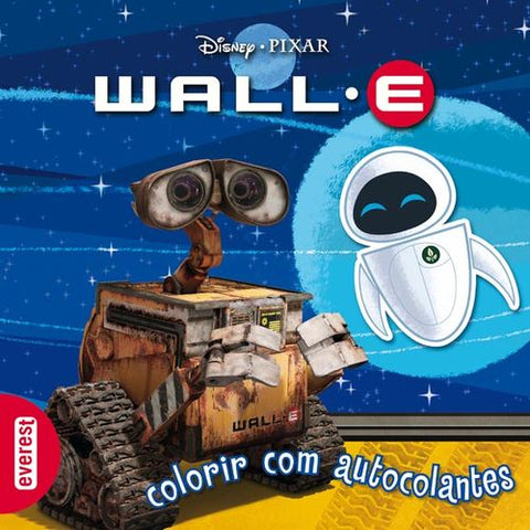  WALL-E: COLORIR COM AUTOCOLANTES 