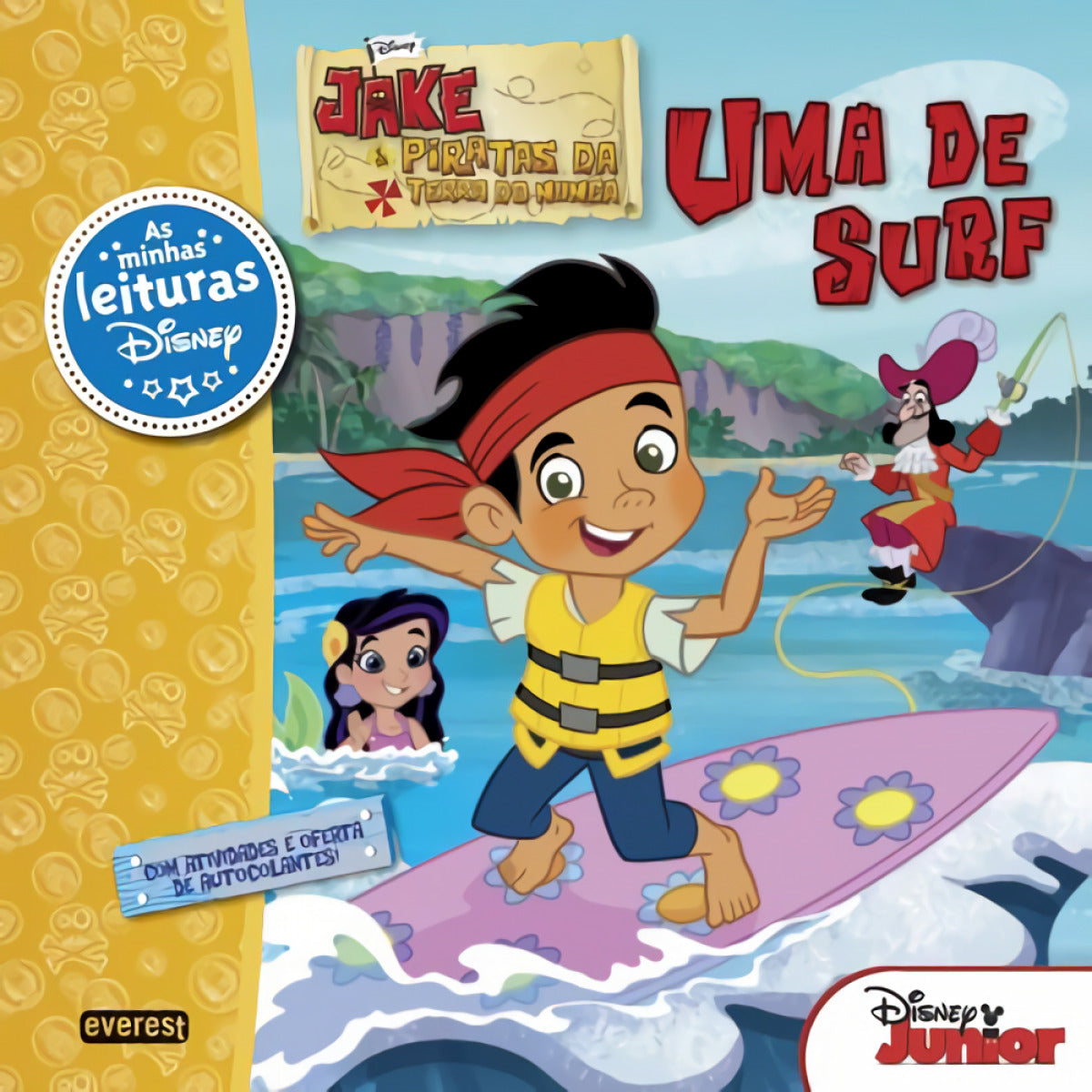  JAKE E OS PIRATAS DA TERRA DO NUNCA: UMA DE SURF 