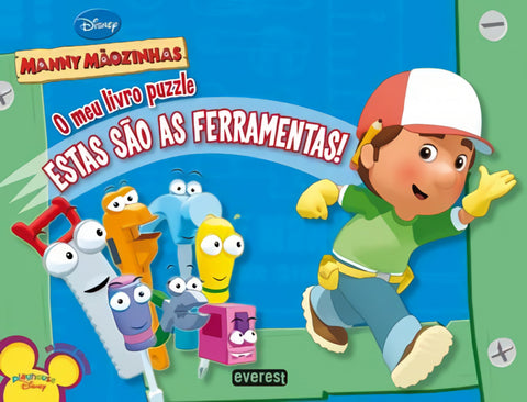  MANNY MÃOZINHAS: ESTAS SÃO AS FERRAMENTAS! O MEU LIVRO PUZZLE 