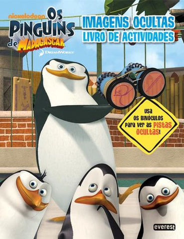  OS PINGUINS DE MADAGÁSCAR: IMAGENS OCULTAS: LIVRO DE ACTIVIDADES 