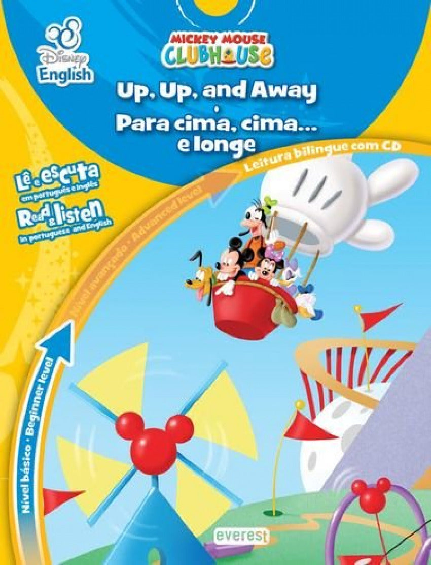  DISNEY ENGLISH: UP, UP, AND AWAY / PARA CIMA, CIMA..: E LONGE: NÍVEL BÁSICO: BEGINNER LEVEL 