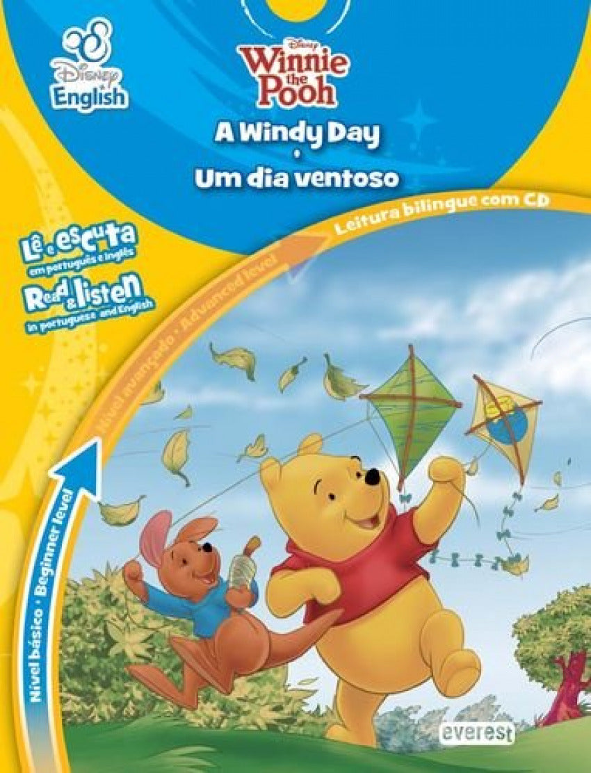  DISNEY ENGLISH: A WINDY DAY: UM DIA VENTOSO: NÍVEL BÁSICO: BEGINNER LEVEL 