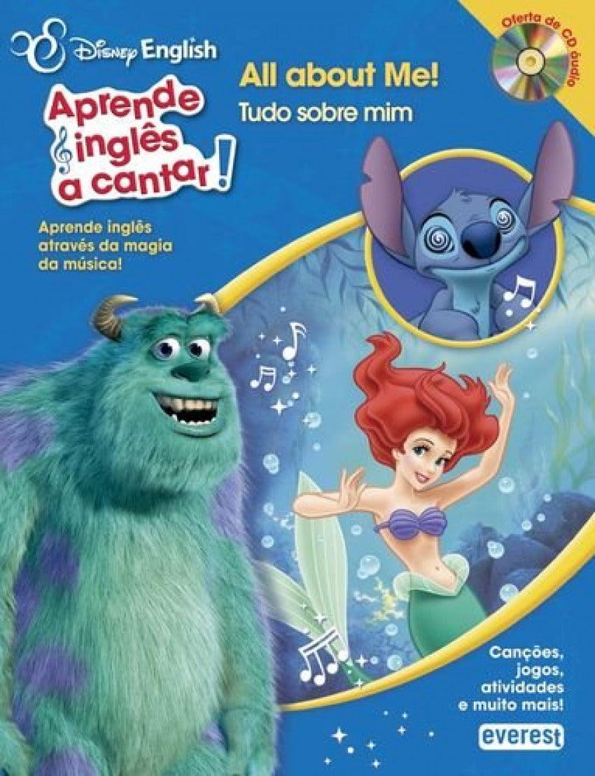  DISNEY ENGLISH: APRENDE INGLÊS A CANTAR!: ALL ABOUT ME! / TUDO SOBRE MIM 