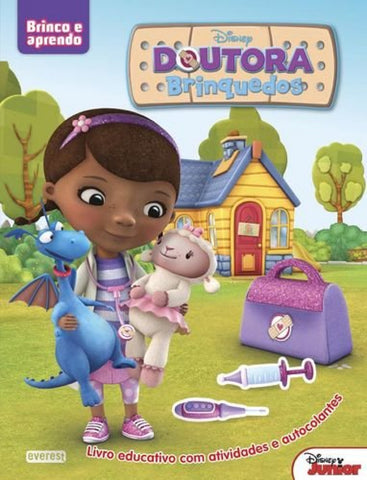  DOUTORA BRINQUEDOS: LIVRO EDUCATIVO COM ATIVIDADES E AUTOCOLANTES 