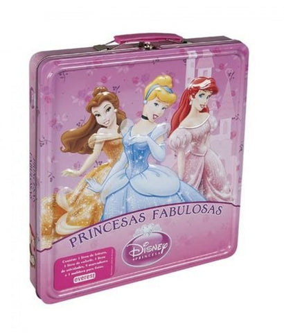  PRINCESA DISNEY: PRINCESAS FABULOSAS: LATA COM ASA 