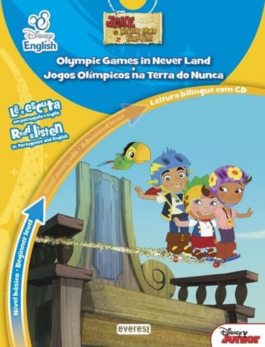  DISNEY ENGLISH: JOGOS OLIMPICOS NA TERRA DO NUNCA/JAKE AND THE NEVER LAND PIRATES: OLYMPIC GAMES 