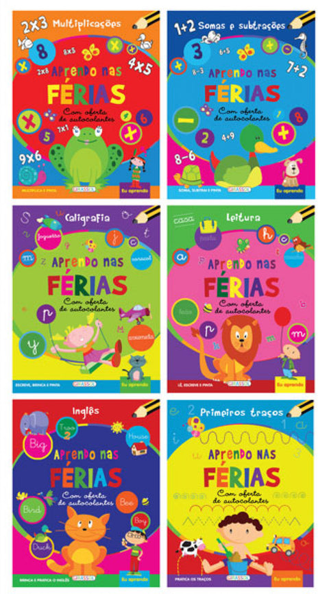  APRENDO NAS FERIAS, MULTIPLICAçÕES, SOMAS 