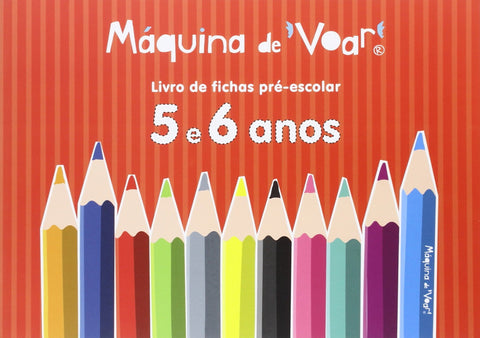  Livro de Fichas Pré-escolar 5 e 6 anos 